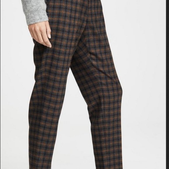 H&M Pants & Jumpsuits Hm 3 Pairs Pull On Pants Sz 2 Black Blk Plaid